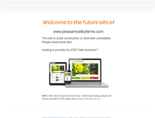 Tablet Screenshot of pleasantvalleyfarms.com